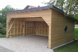 Carport fertig